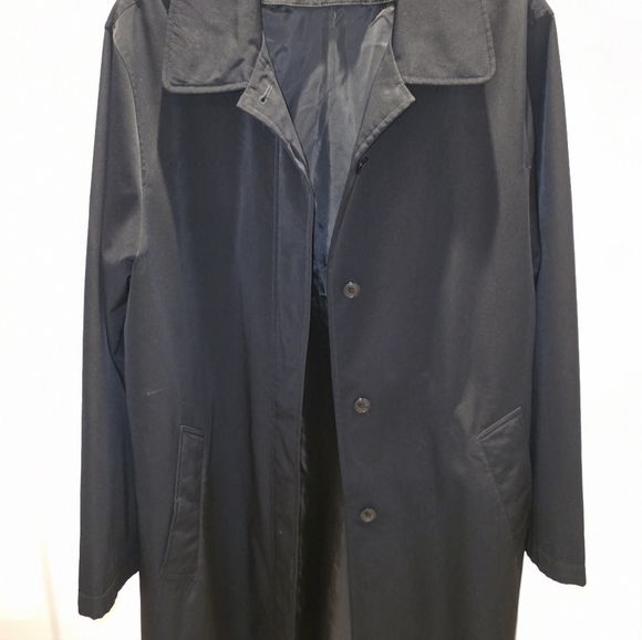 Classic Black Women's Trench Coat - Picture 2 of 6